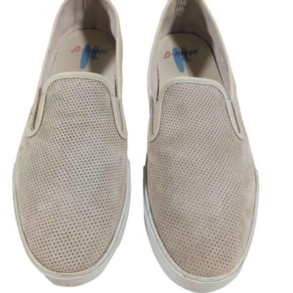 S2428 GUC $128 Johnnie-O Stealth Suede Sneakers size 9M - Picture 4 of 11